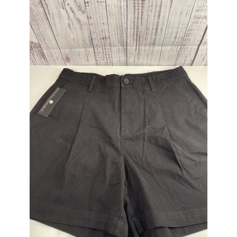 Banana Republic Shorts Adult Size 10 Black Chino Womens